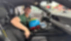 Jörg Bergmeister im 992 GT3RS MR (vor der Fahrt noch gut gelaunt - danach auch)
