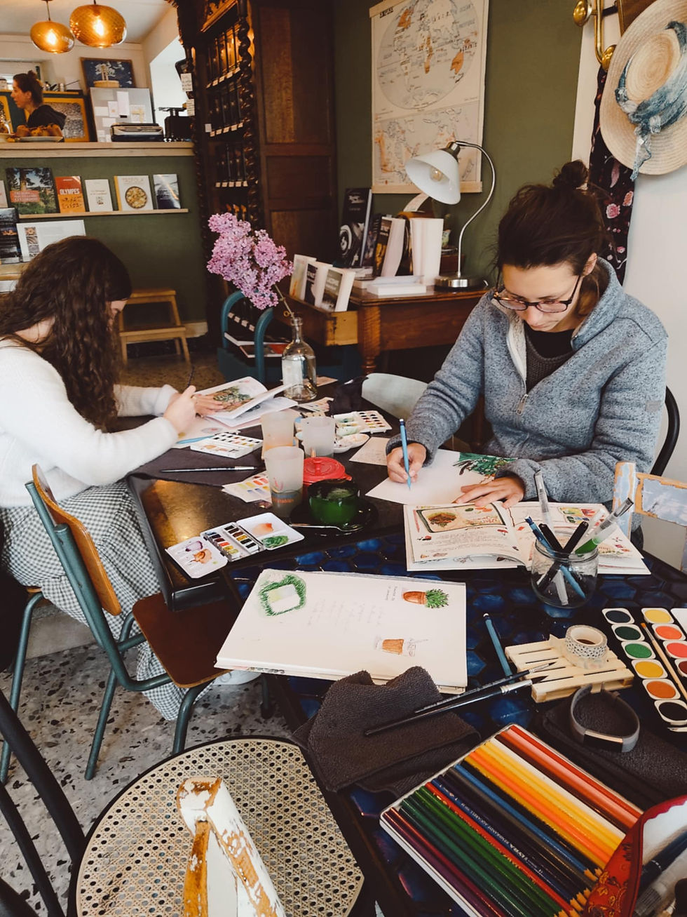 Miniature : Atelier Aquarelle 25 Avril : Jardin & potager