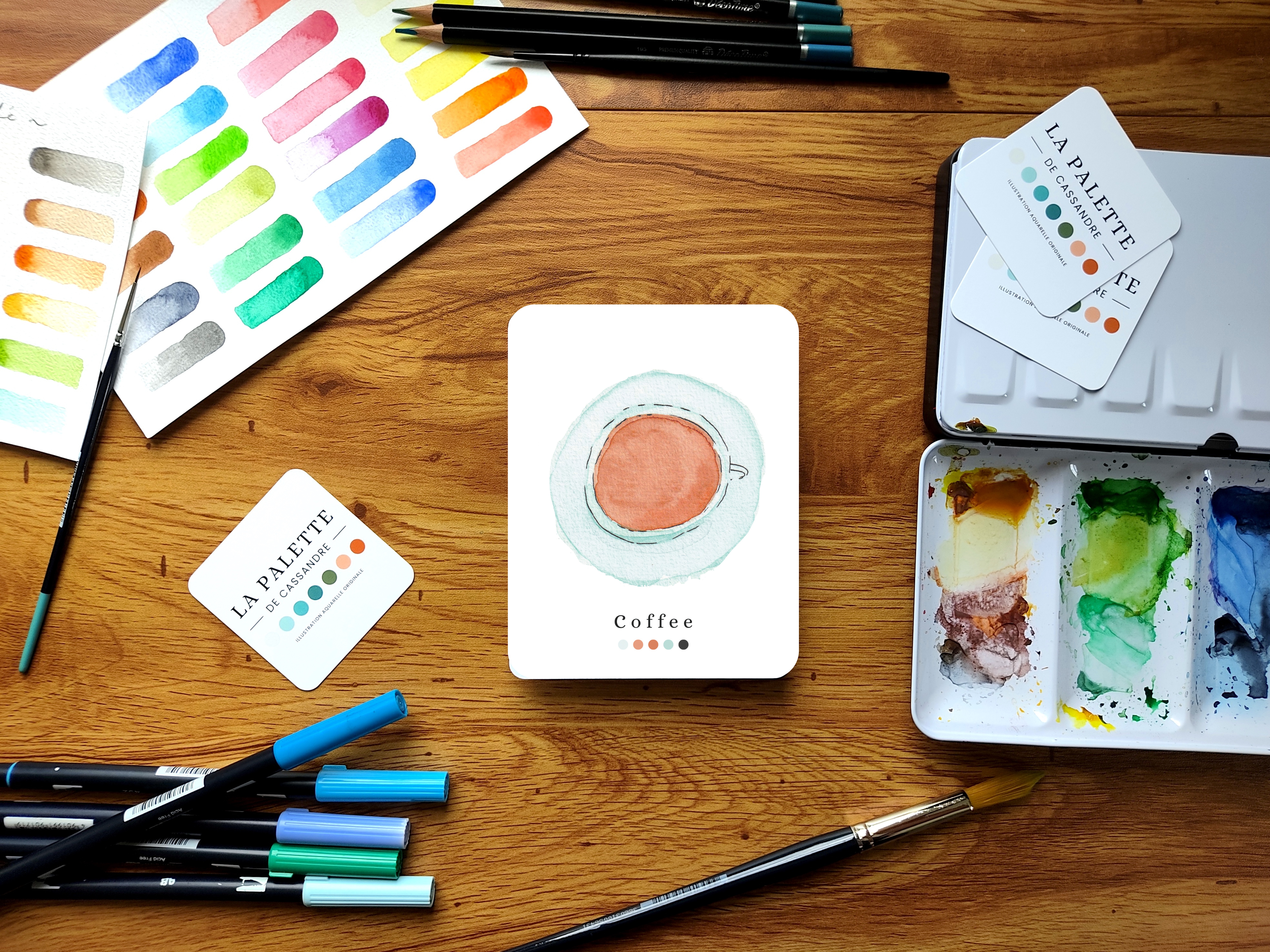 Collection Les Palettes : Coffee