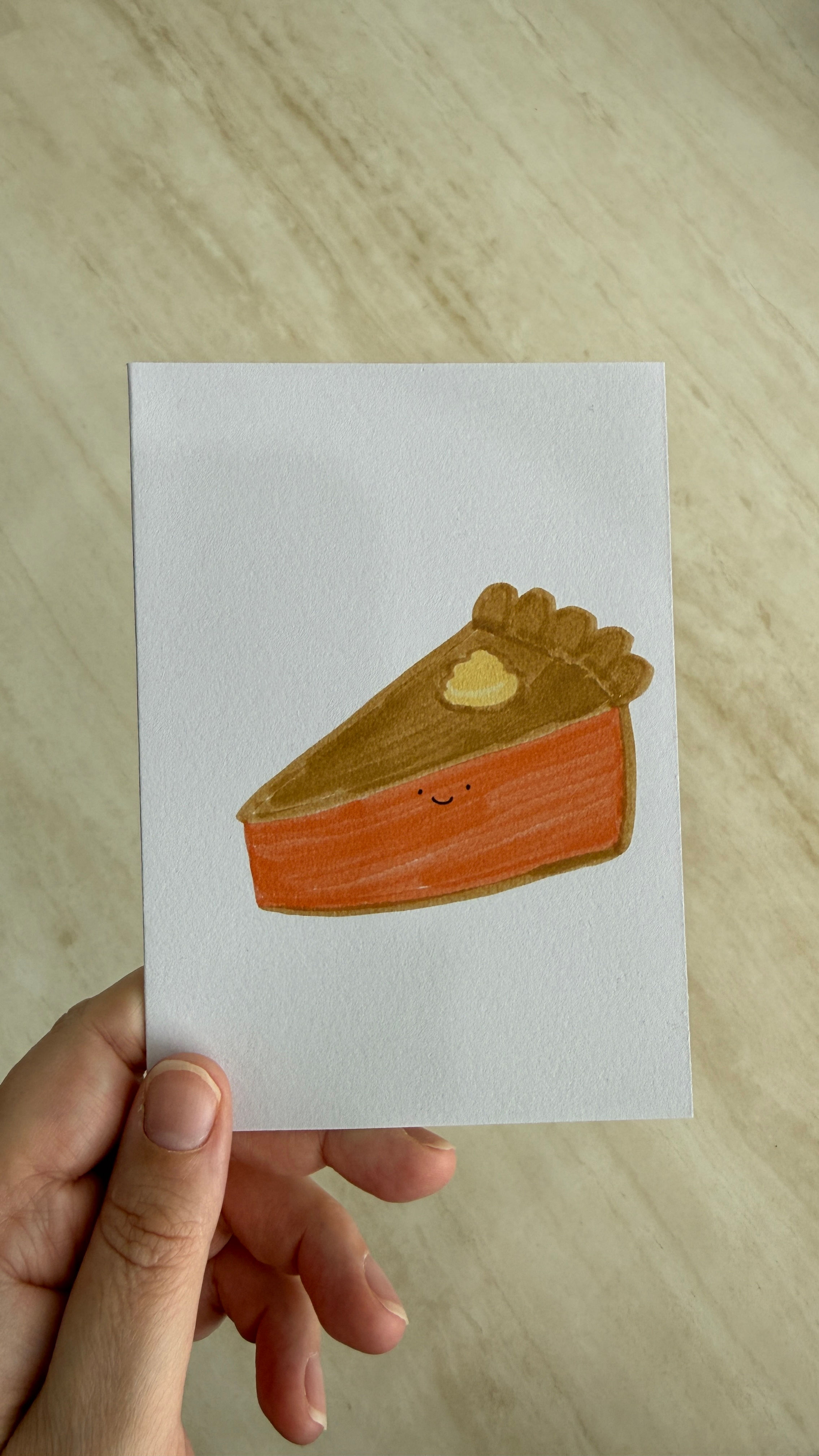 Spice & Kitchen-Themed Card #4 | Hand-Drawn Illustrated Card