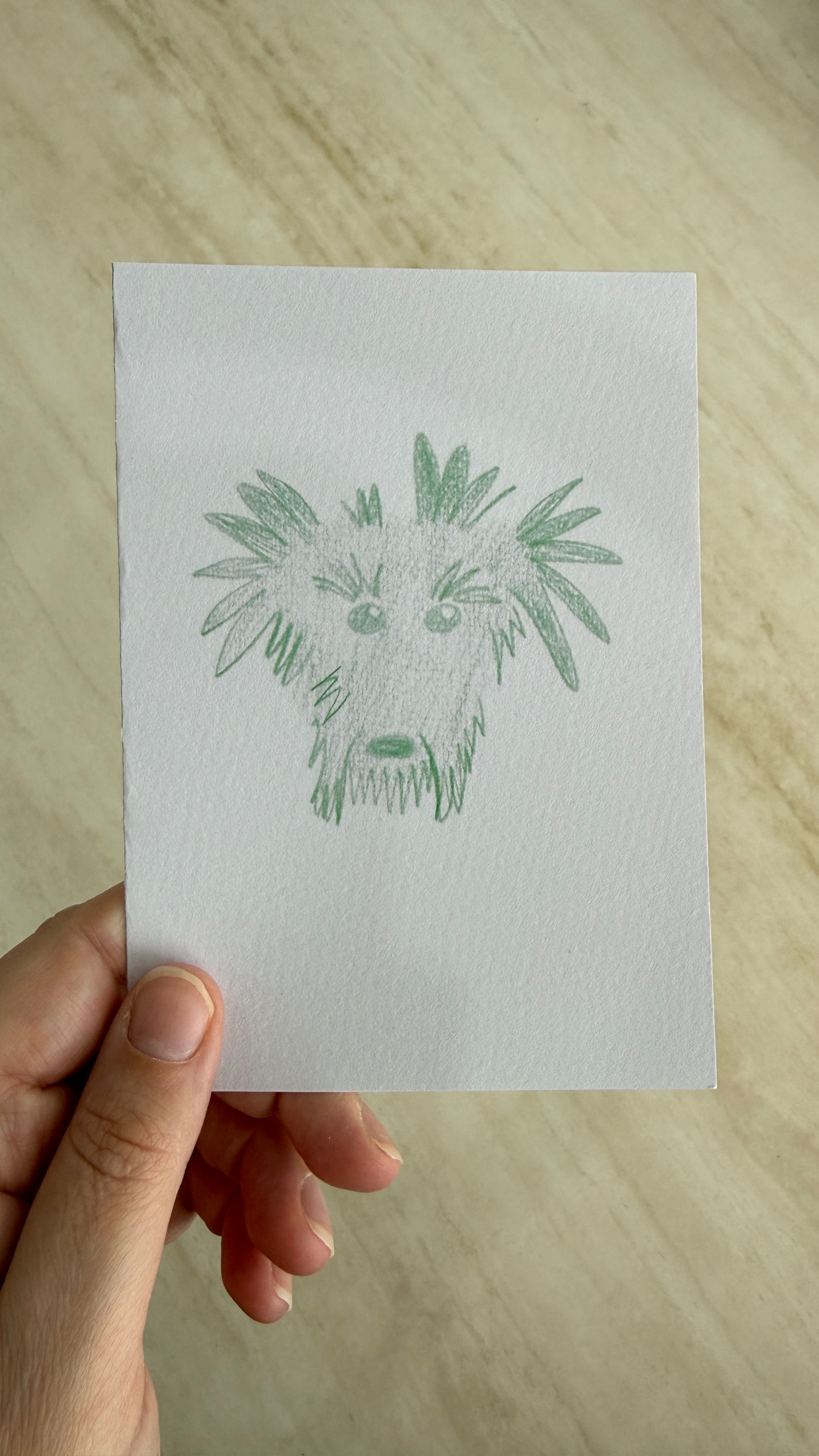 Dog Lover Card #8 | Hand-Drawn Illustrated Card