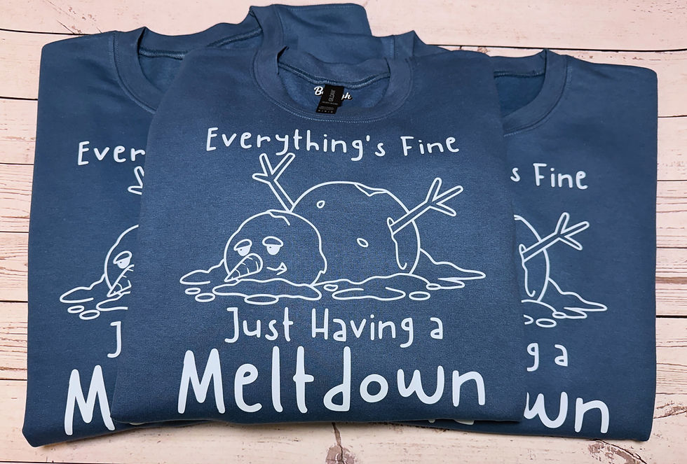 I'm Having a Meltdown Crewneck