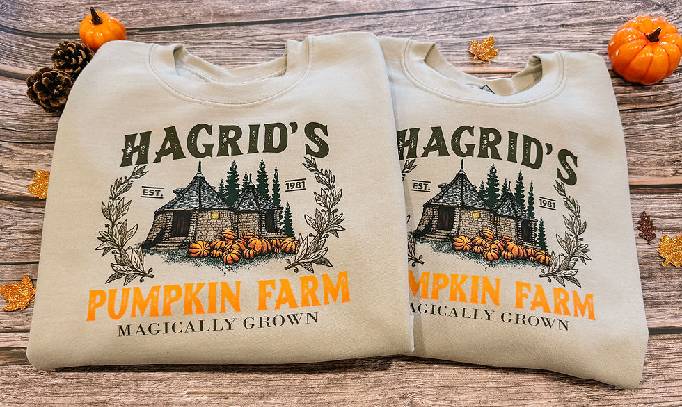 Hagrid's Pumpkin Farm Crewnecks