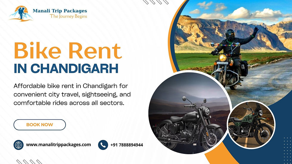 Bike Rent In Chandigarh