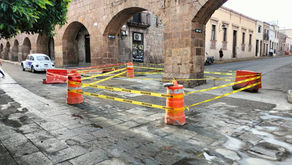Emite ayuntamiento de Morelia alerta Vial por cierre temporal de calle Valladolid