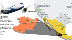 Morelia registra nuevo récord histórico en 2023 por llegada de pasajeros vía aérea