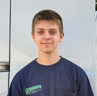 Carter Young, Field Apprentice at Greene's Plumbing, Heating, and Electrical in Tiffin, Ohio