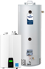 Water Heaters and Tankless Water Heaters