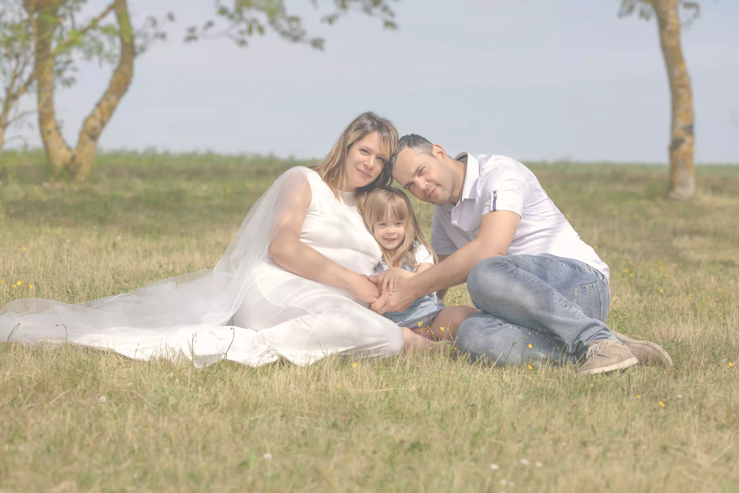 shooting grossesse hiver ile de france