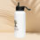 Thumbnail: Stainless steel water bottle with a straw lid
