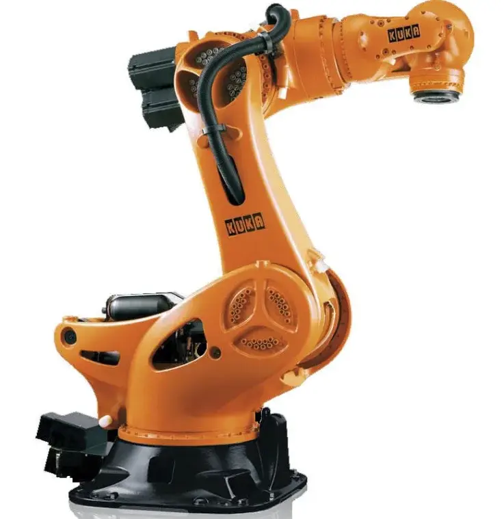 KUKA robot family illustration; the KR 1000 titan configuration is identified in the text