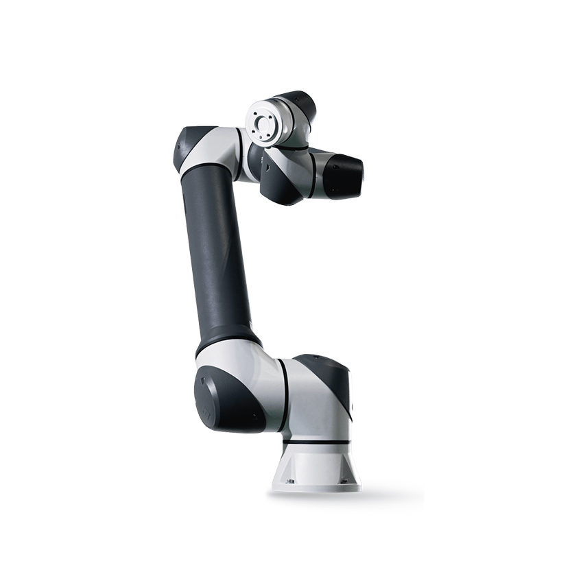 Rainbow Robotics RB10-1300 robot from the matching ATC source review; configuration assessed in the adjacent text