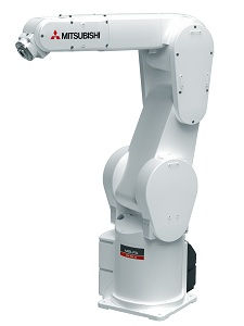 Mitsubishi Electric RV-7FL manufacturer product illustration from its existing ATC review; exact named generation specified in the text