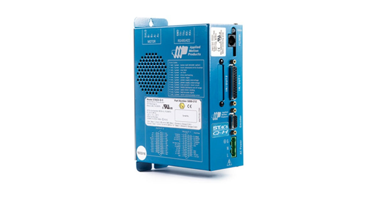 Applied Motion STAC6 Hazardous-Location Stepper Drive