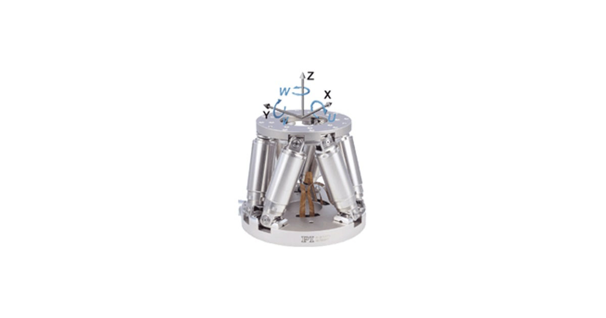 PI H-811 Miniature Hexapods: I2, Hard Stops and Vacuum Variants