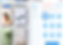 A screenshot of the pro gallery layout panel with the Custom tab highlighted.
