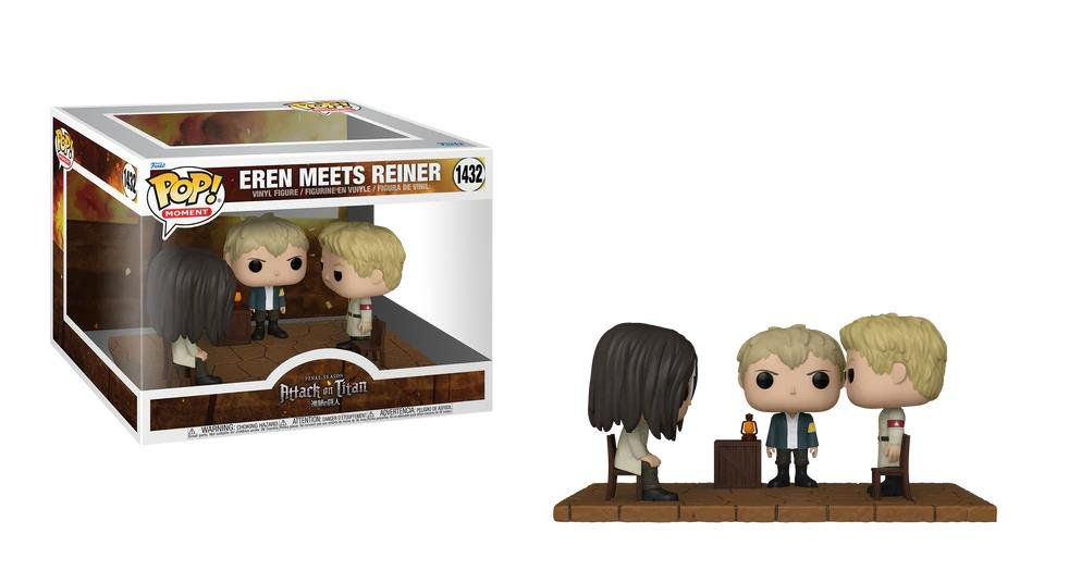 Eren Meets Reiner Funko Pop! Vinyl Moment #1432