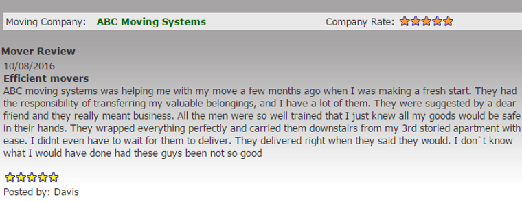 Long Distance Movers | Riverwoods | ABC Moving Systems USA