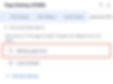 Sitelinks search box markup in your page's Advanced SEO settings