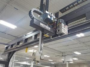 Wes-Tech TCL 210/4 and TCL 220/4 Four-Axis Gantries