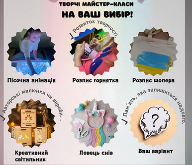 перелік послуг творчих МК від Todi