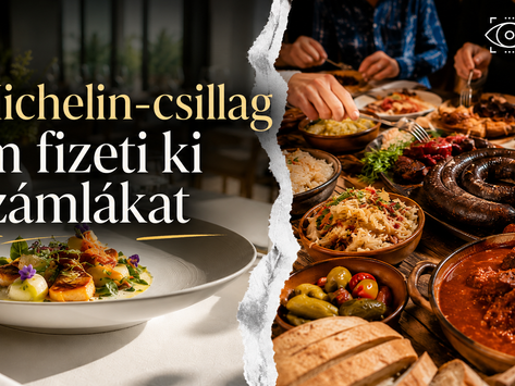 A Michelin-csillag nem fizeti ki a számlákat