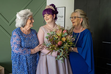 Mother & grandmother of bride