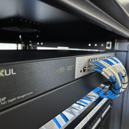 Luxul Network Switch, Attention To Detail, Audiovation