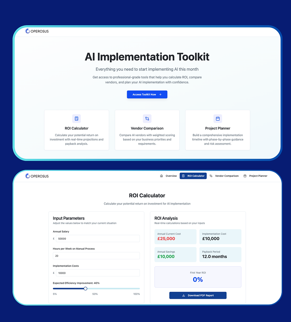 AI Implementation Toolkit