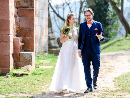 Hannah und Vincent feiern Hochzeit auf dem Weingut Fitz-Ritter Bad Dürkheim