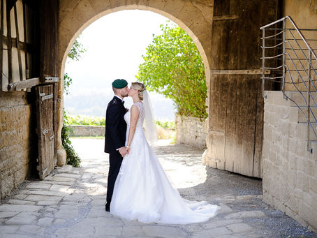 Janine und Ferdinand feiern Hochzeit auf Schloss Ravensburg bei Sulzfeld