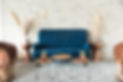 blue couch