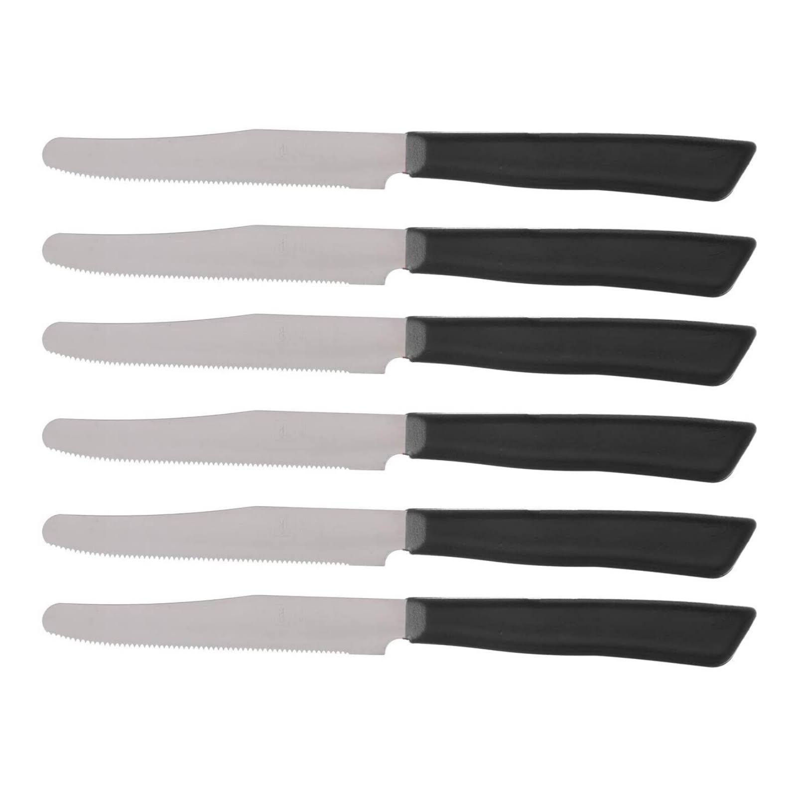 Serrated Kitchen Knives (Set of 6)