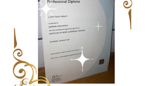 I am now a Level 5 BTEC Qualified ISRM Soft Tissue Therapist!