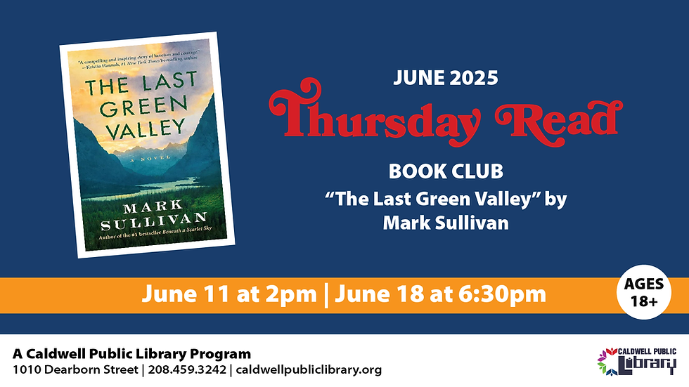 Thursday Read Book Club