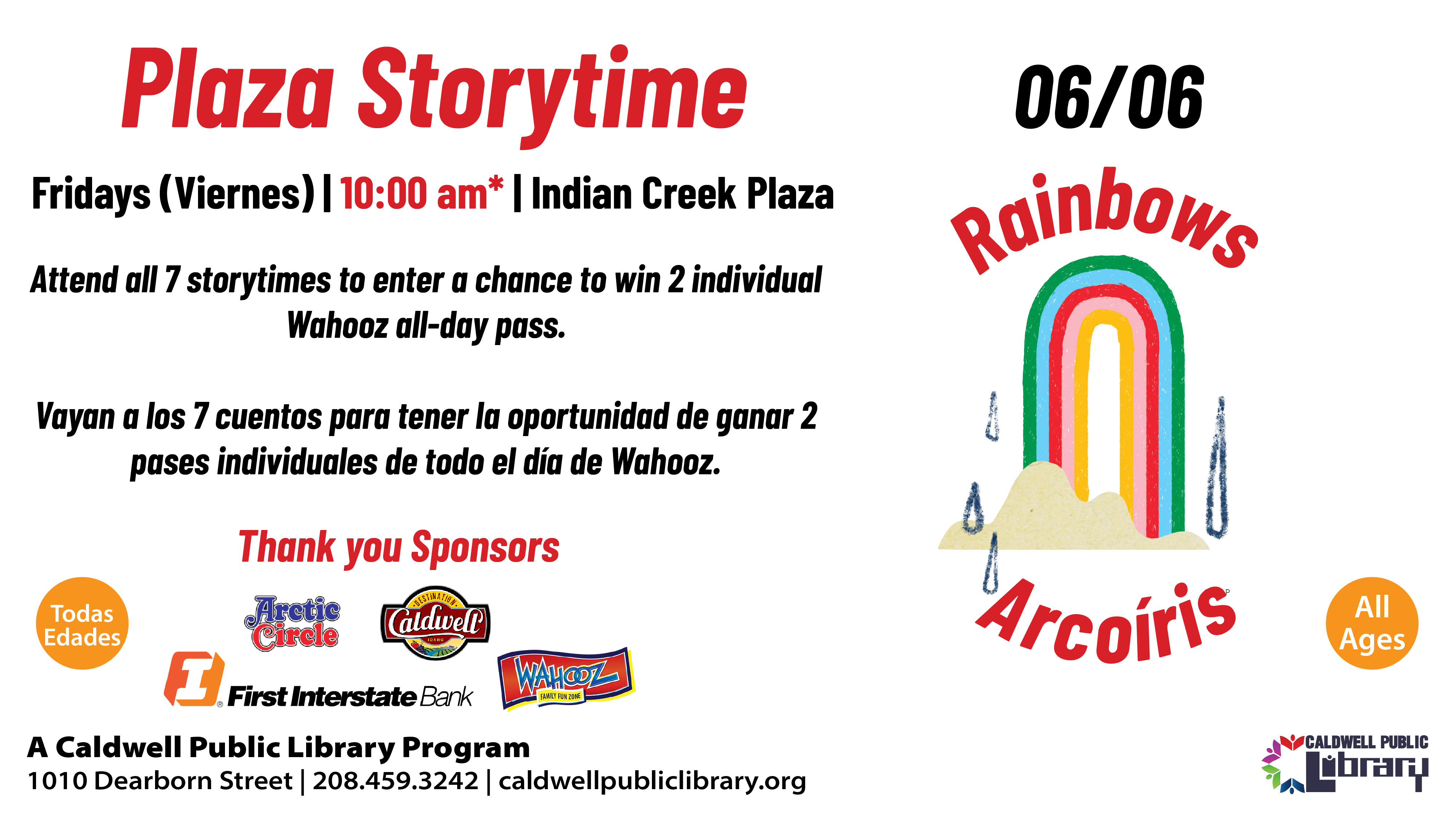 Plaza Storytime caldwelllibrary