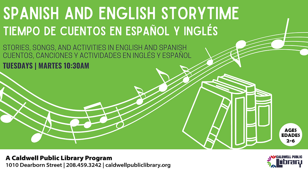 Spanish and English Storytime
