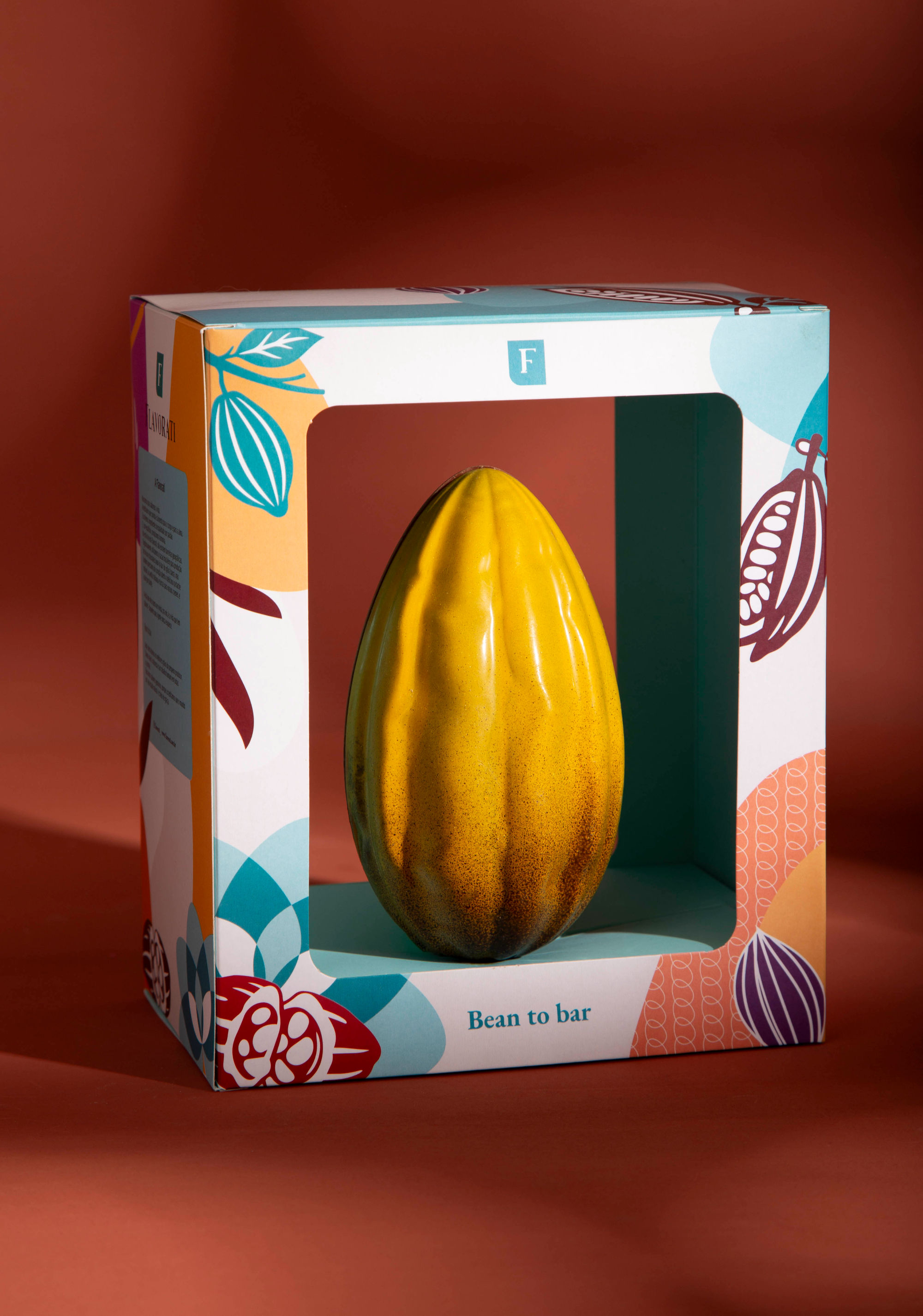 Ovo Trufado de Maracujá com Nibs Caramelizado 350g