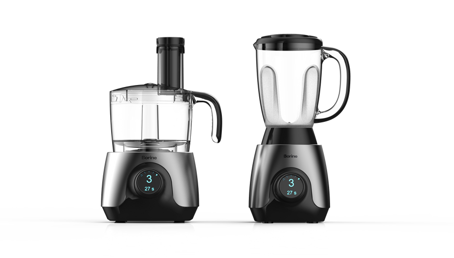 Design de robots de cuisine pour la marque Borine par le designer Yannick Bourgoing chez Miloot design pour la marque Borine.