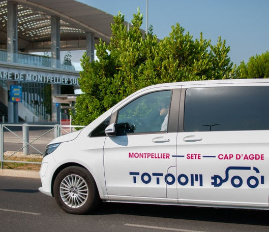 Design de marque, logo et identité graphique pour le service de mobilité TOTOOM .