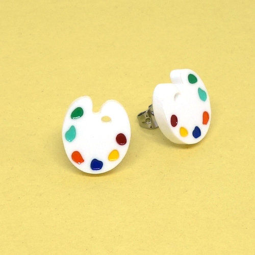 Miniature : Créations Lilipop, Palette d'artiste peintre, LILI0639
