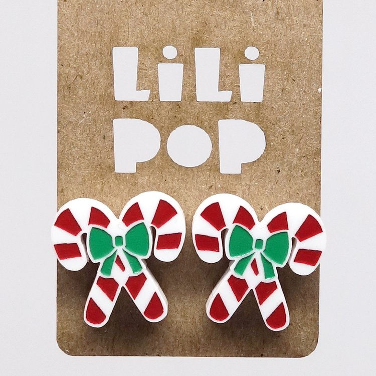 Miniature : Créations de Lilipop, Canne de Noël, LILI1043