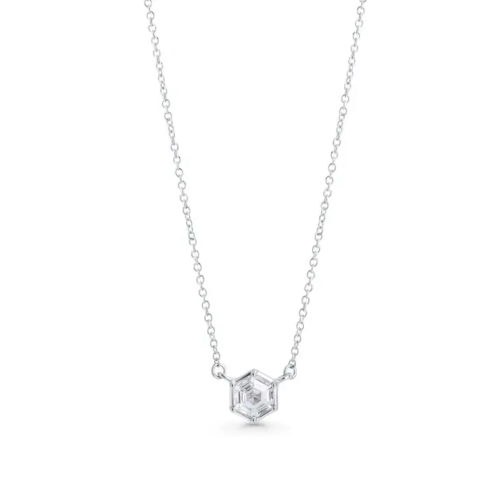 Collier pendentif Mia, Octavia, acier inoxydable, argent