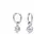 Miniature : Boucles d'oreilles Mia, Octavia, acier inoxydable, argent