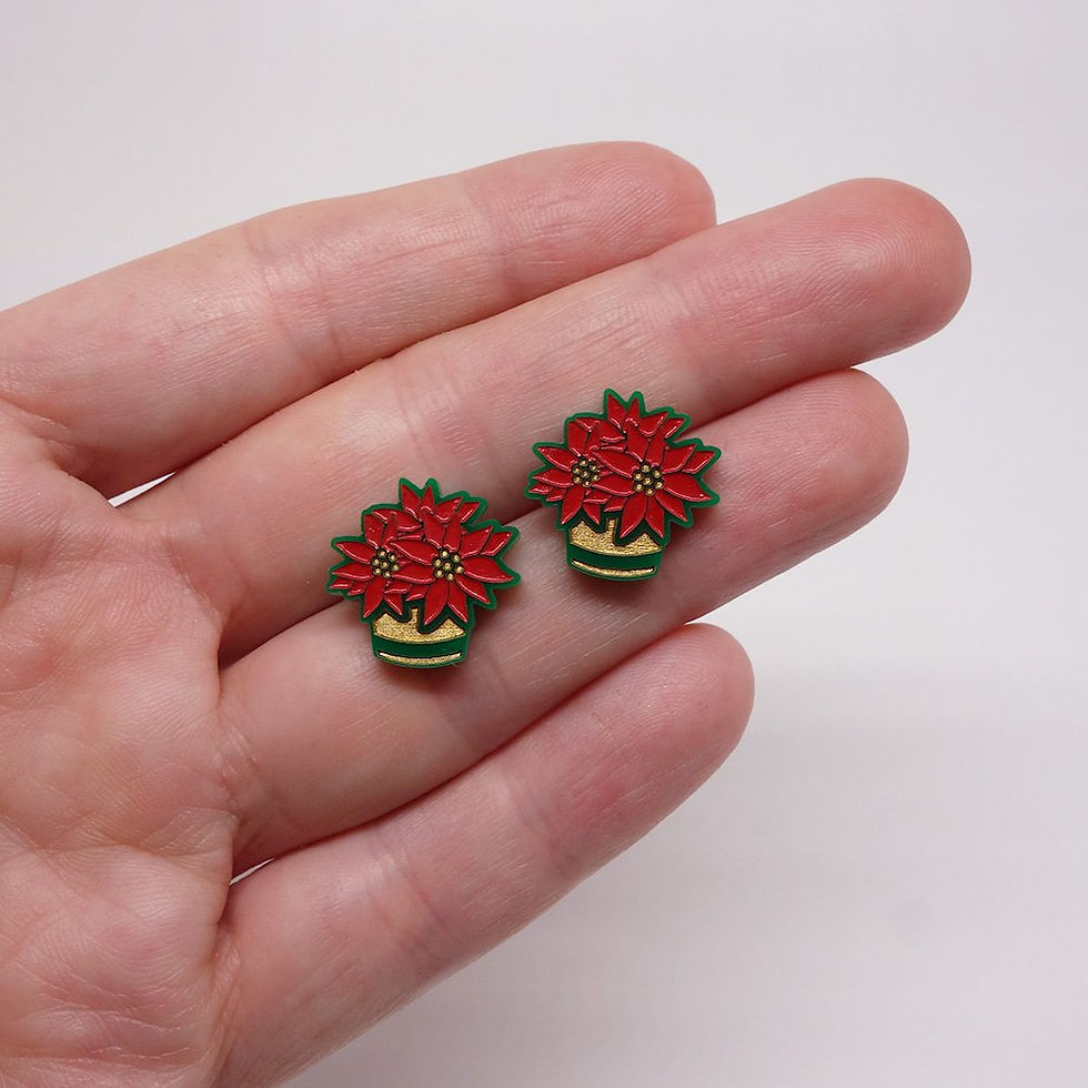 Miniature : Créations de Lilipop, Poinsettia , LILI0961