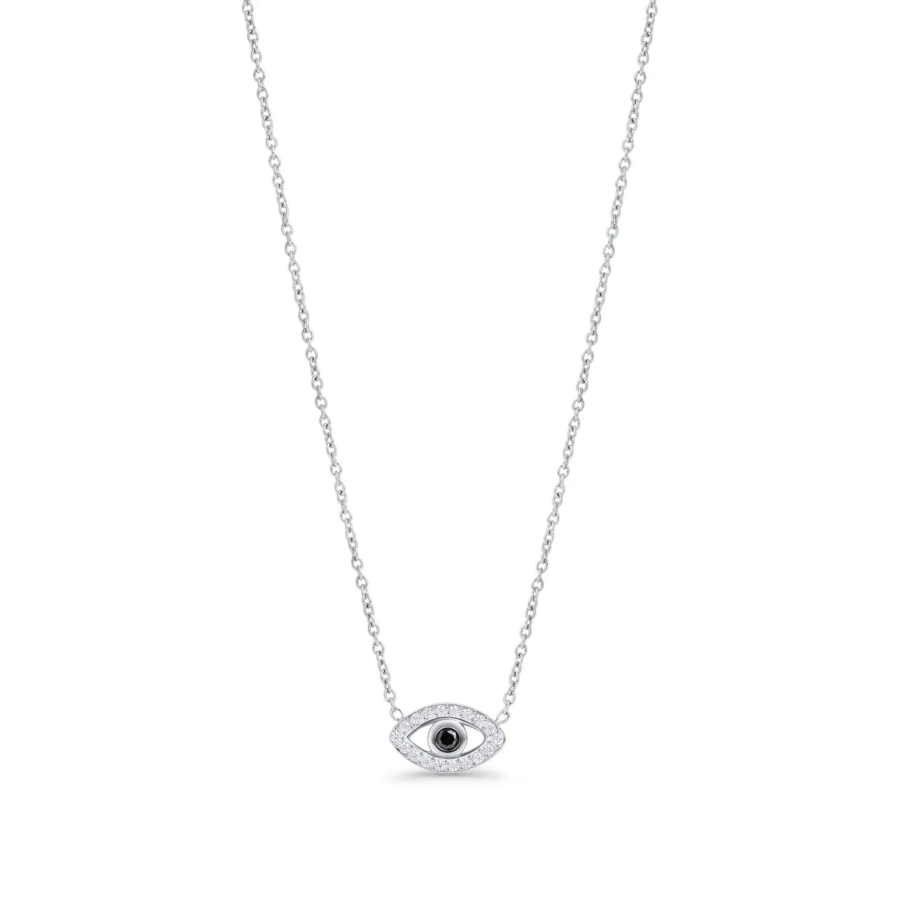 Collier Mia, Aya, acier inoxydable, argent