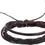 Miniature : Bracelet MAD MAN en cuir, Tuscan, ajustable, brun