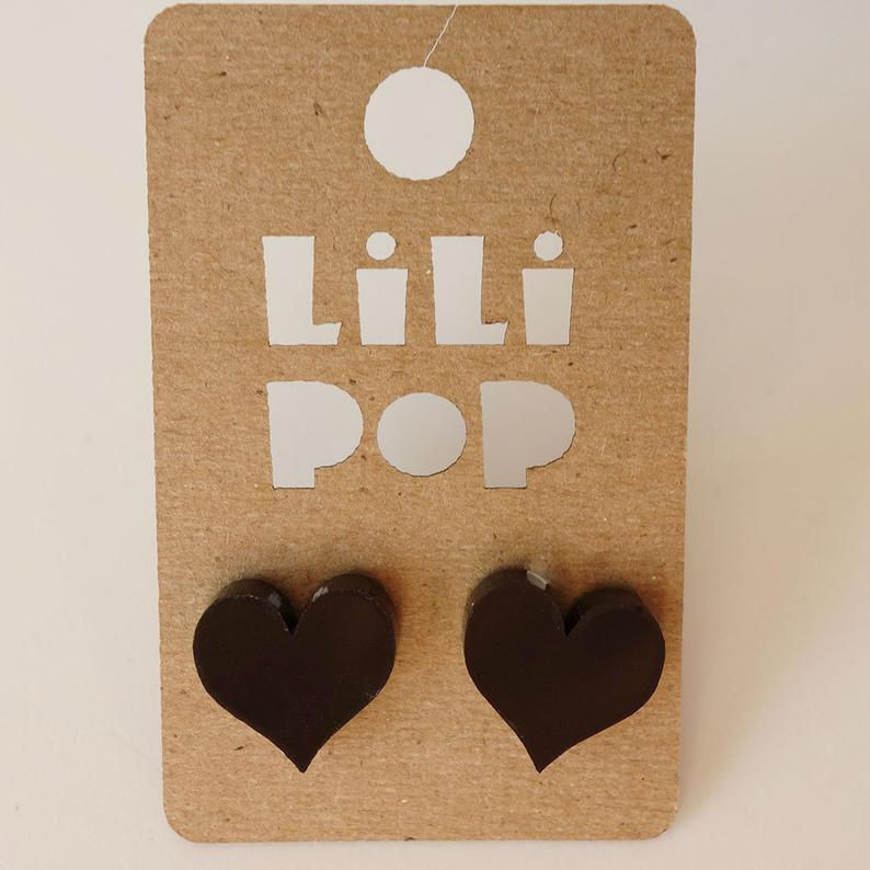 Créations Lilipop, Coeur noir, LILI0131