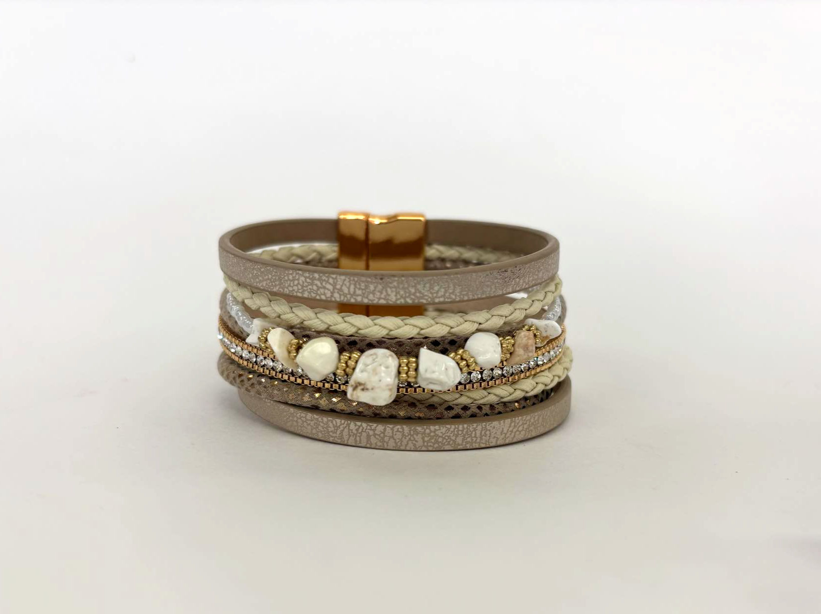 Bracelet Spoutnik, fermoir aimanté