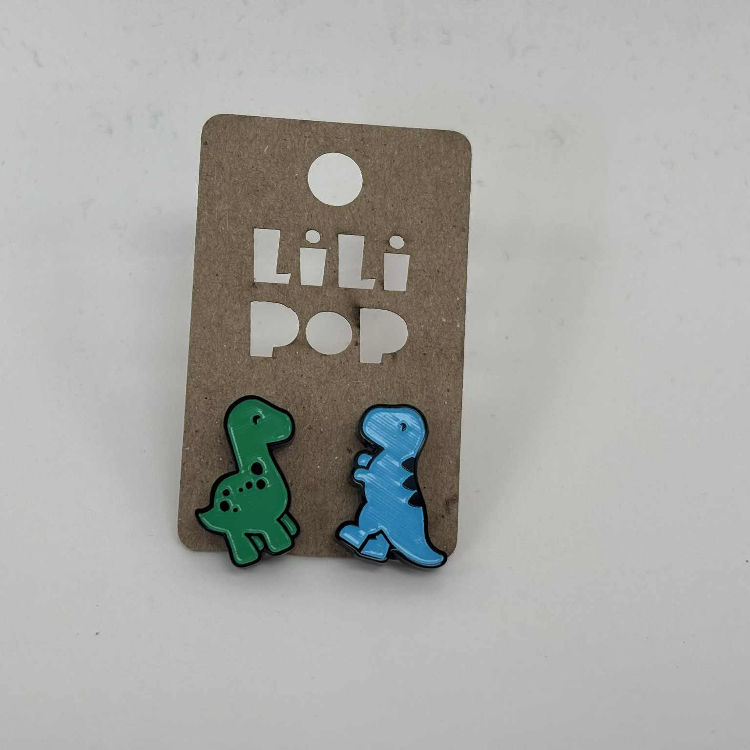 Créations de Lilipop, Dinosaures bleu et vert, LILI0922